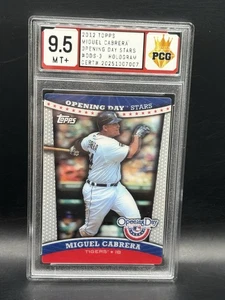 2012 Topps Opening Day Stars Miguel Cabrera Hologram #ODS-3  - Picture 1 of 2