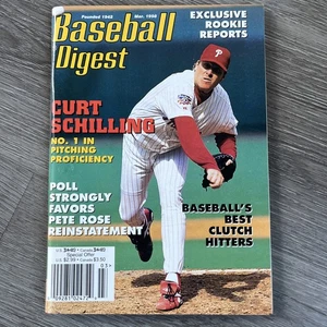 Baseball Digest Curt Schilling marzo 1998 sin etiqueta excelente - Imagen 1 de 1