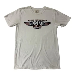 NCAA Missouri State Bears - Maglietta girocollo bianca tema "Top Gun" piccola - Foto 1 di 16