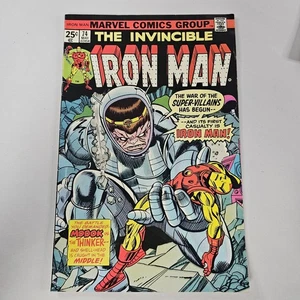The Invincible Iron Man #74 1974 Copy Thinker Primera aparición Edición clave LEER⬇ - Imagen 1 de 13