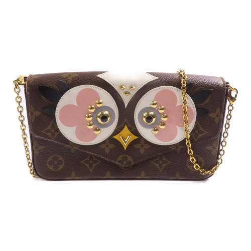 LOUIS VUITTON（LV） Borsa a tracolla Louis Vuitton LV GHW Lovely Birds Felicie pochette M62415 monogramma