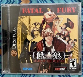 Fatal Fury Mark Of The Wolves Garou 2001 SEGA Dreamcast Very Good Pre-owned CIB