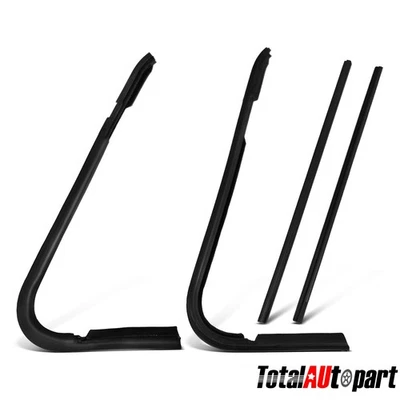 4x Sellos de resistencia para ventana de ventilación para Ford F-100 F-250 F-350 61-66 izquierda y derecha Foto 1 de 4