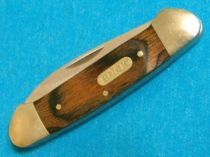 2014 BUCK 389 Holz KANU MESSER KNIFE JACK UTILITY SURVIVAL VINTAGE HUNTER SKIN - Bild 1 von 13