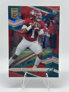 2020 Donruss Elite Jalen Hurts RC Rookie Red /399 - Picture 1 of 3