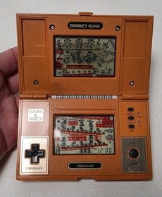 Nintendo Game & Watch Donkey Kong Multi Screen DK-52 Handheld Gsme Japan