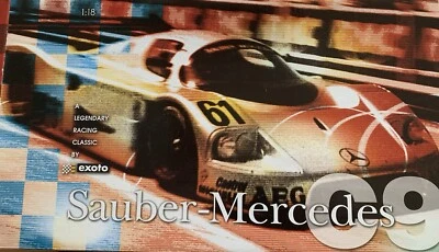 1988 exoto sauber-mercadies c9 AEG новый в коробке - Изображение 1 из 4