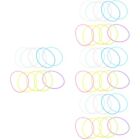 120 Pcs Luminous Silicone Bracelet Ring Bracelets