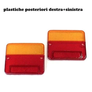 PLASTICA STOP POSTERIORE SINISTRO + DESTRO PIAGGIO APE CAR-MAX DIESEL 420 1995 - Imagen 1 de 1