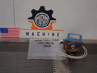 United Electric Controls E100-2BCB Temperature Controller 30-250F 15A 480VAC - Image 1 of 4