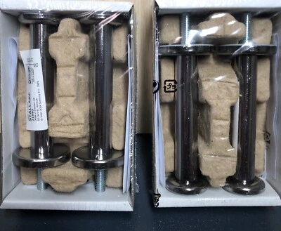 4x Patas, 2 Paquetes - Patas Muebles STALLARP Cromadas 203.905.74 Foto 1 de 4