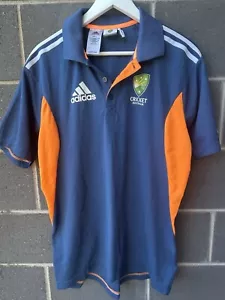 CRICKET AUSTRALIA ADIDAS CRICKET POLO SHIRT. - Picture 1 of 5