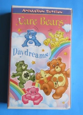 CARE BEARS ~ "DAYDREAMS" ~ VHS ~ ANIMATION STATION ~ CLAMSHELL ~ 1+ SHIP - Image 1 of 3