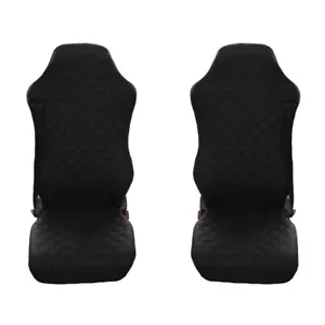 DESIGNED TO FIT Mercedes Actros MP4 MP5 after 2015 Truck Seat Covers 2 pieces - Picture 1 of 2