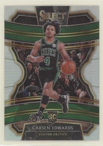 2019-20 Panini Select Concourse Silver Prizm Carsen Edwards #18 Rookie RC