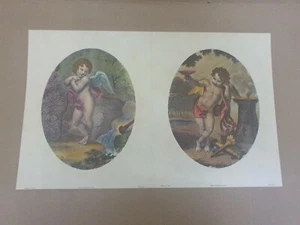 2 STAMPA ARTISTICA EDIZIONI S.A.F. FIRENZE ITALY N°707/OF ANGEL PUTTINO 24X30 - Photo 1 sur 5