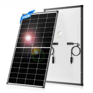300W Watt 12V Mono Solar Panel Caravan RV Off Gird Battery Charging Power Boat - Picture 1 of 14