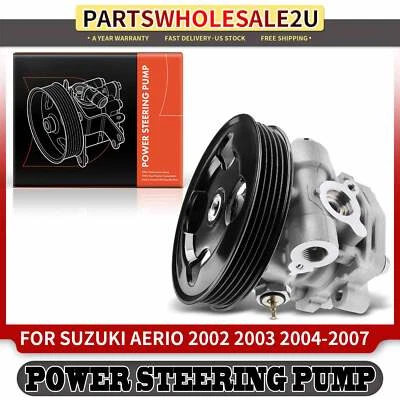 Bomba de dirección asistida con polea para Suzuki Aerio 2002 2003 2004 2005 2006 2007 Foto 1 de 4