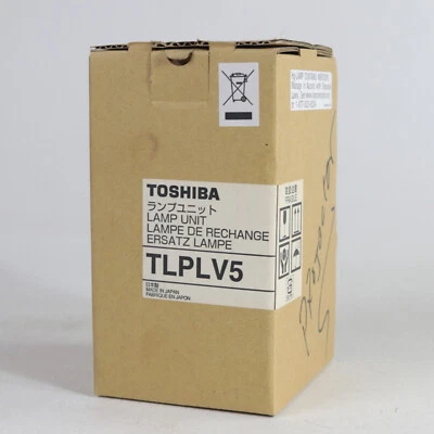 Unidad de lámpara para proyector Toshiba TLPLV5, sellada, caja abierta Foto 1 de 2