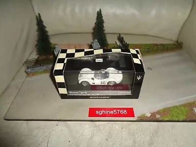 Minichamps 1/43 - Maserati Tipo 61 / Nassau Speed Week Trophy 1960 - ER - Photo 1/4