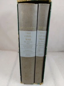 The Civil War 1861-1865 Box Set Vol.1 & 2 Ralph Newman Grossett & Dunlap 1956 (Q - Picture 1 of 8