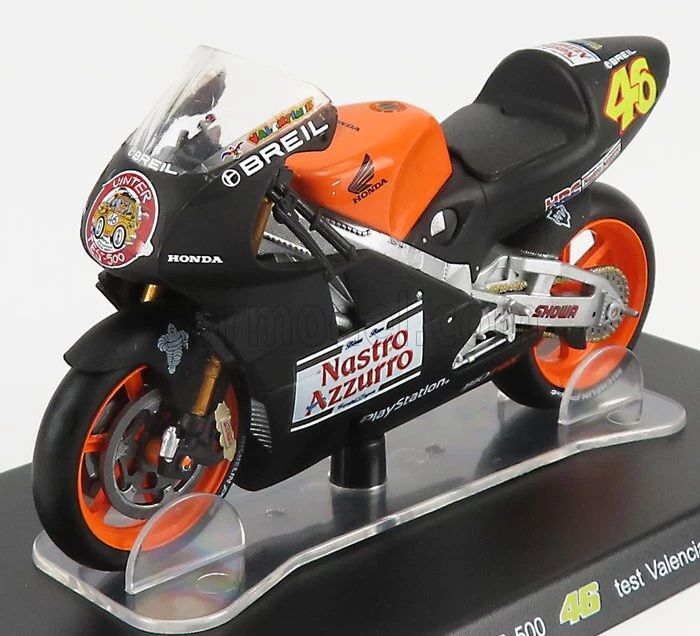1/18 EDICOLA - HONDA | NSR500 TEAM NASTRO AZZURRO N 46 TEST VALENCIA 2000 VALENT - Immagine 1 di 1