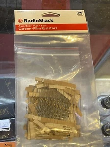 RadioShack 500 Stück Widerstände 1/8W - Nagelneu - Bild 1 von 3