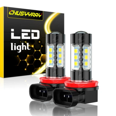 Bombillas antiniebla/de conducción LED H11 blancas 2 piezas para Honda CR-V CRV 2015-2020 Foto 1 de 4