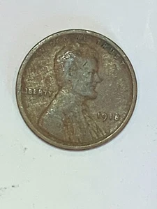 1918 LINCOLN CENT PENNY 1C #1823-1 - Picture 1 of 2