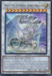 Yugioh! Blue-Eyes Ultimate Spirit Dragon x3 SDWD-EN043 Structure Deck - Picture 1 of 1
