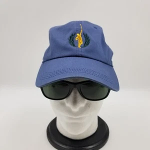Jack Nicklaus Golden Bear Hat Cap Ahead Extreme Fit Adjustable Strap BM Blue - Afbeelding 1 van 14