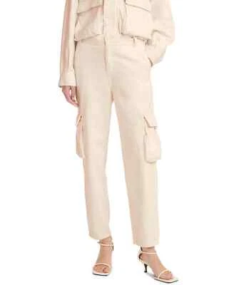 Pantalones cargo sueltos de algodón melocotón pálido para mujer Levi's Premium 29 nuevos con etiquetas Foto 1 de 3