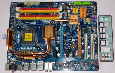 Placa madre Gigabyte GA-P35-DS4 REV2.0 ATX Socket 775 Core2Duo 4x DDR2 - Imagen 1 de 4