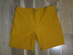 Pantaloncini corti uomo Stoic giallo senape poliestere/spandex taglia 38 - Foto 1 di 11