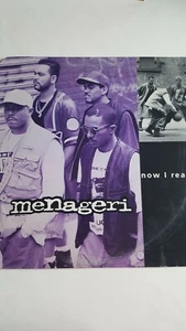 Menagerie Now I Realize '93 Hip Hop Single 4trk 44-77084 LP VG++ (cover cut)  - Picture 1 of 6