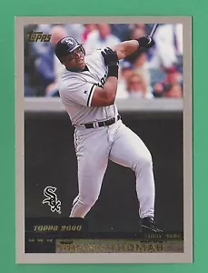 2000 Topps Frank Thomas Chicago White Sox #55 - Picture 1 of 1