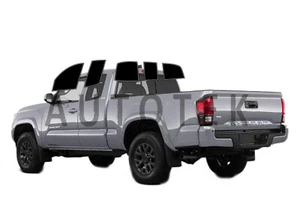 PreCut Window Film Any Tint Shade % VLT For Toyota Tacoma Access Cab 2016-2023 - Picture 1 of 11