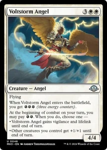 VOLTSTORM ANGEL x4 mtg NM-M Modern Horizons 3 Unc - Picture 1 of 1