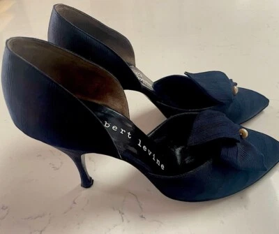 *VINTAGE* Zapatos Herbert Levine raros años 50. Femenino, delicado y sexy. Talla 8M. Foto 1 de 4