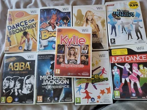 9 x Nintendo Wii Dance Sing Games Bargain Bundle Kylie Abba Just Dance M Jackson - Bild 1 von 1
