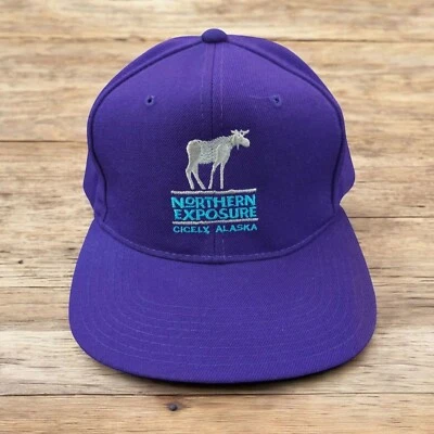 Boné de beisebol caminhoneiro Northern Exposure programa de TV Snapback vintage 1990 Yupoong boné - Imagem 1 de 4