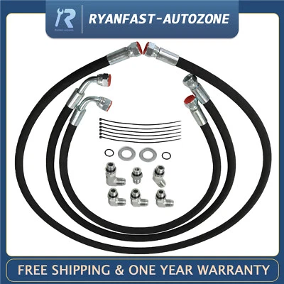NEW Transmission Cooler Lines/Hoses Kit  fit for Chevy/GMC 6.6L 2006-2010 - Image 1 of 4