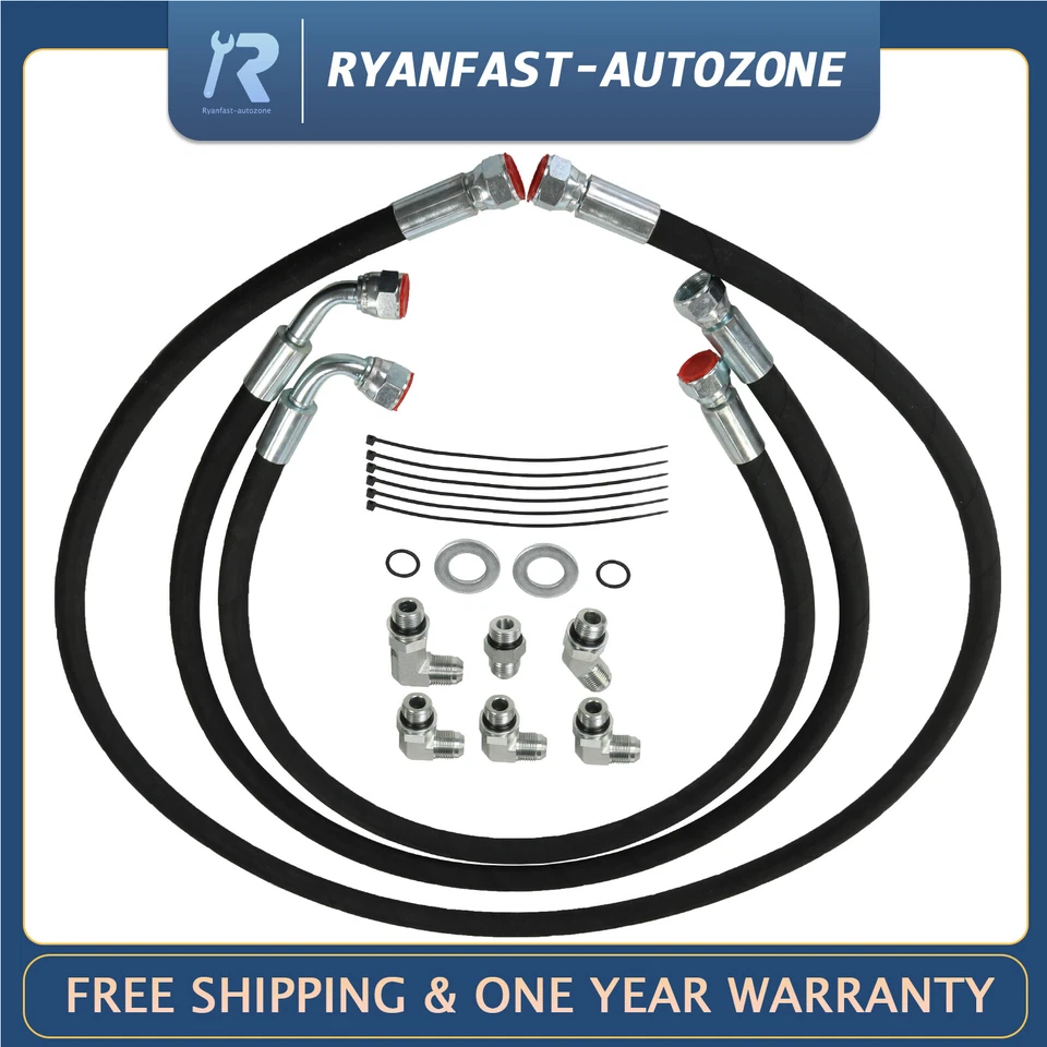NUEVO Kit de líneas/mangueras de enfriador de transmisión apto para Chevy/GMC 6,6 L 2006-2010 Foto 1 de 4