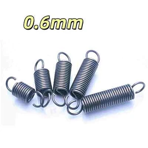 Expansion Spring Wire Dia Tension Extension Expanding Extending Springs 0.6mm - Picture 1 of 7