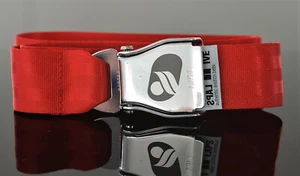 AIR Berlin AS Flugzeuggürtel pure RED -  original & authentic aviation NEU - Bild 1 von 3