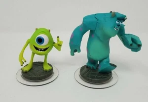 Disney Infinity 1.0 Monster's Inc Pixar Sully & Mike Figures  - Picture 1 of 7