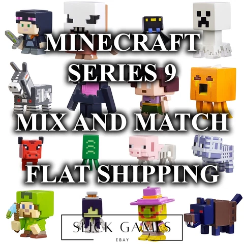 Minecraft Mini Figures Mattel | Series 9 | Spooky Series | Choose Your Figure Cover