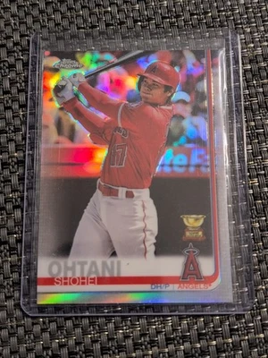 Shohei Ohtani 2019 Topps Chrome #1 Rookie Cup Refractor RC HOLO SSP MVP Foto 1 de 2