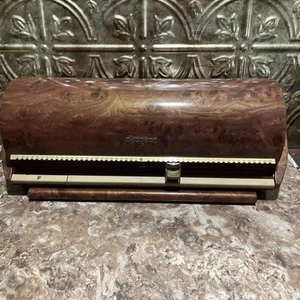 Discgear Selector 100 Faux Burl Wood Storage Organizer CD DVD Blu-Ray Video Game - Picture 1 of 8
