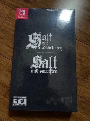 DUAL PACK Salt and Sanctuary + Sacrifice w/ Slipcase Switch Strictly Limited Run - Image 1 of 2